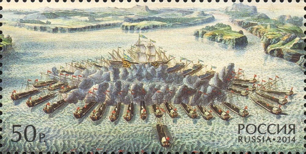 300th Aniversary of Victory in Battle of Gangut