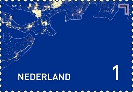 The enlightened stamp by Daan Roosegaarde