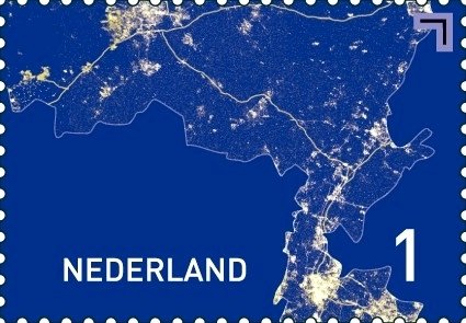 The enlightened stamp by Daan Roosegaarde