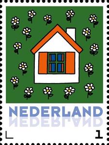 Stamp, Miffy, Netherlands,  , Drawings, Children