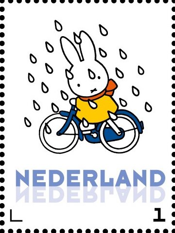 Miffy on the bike