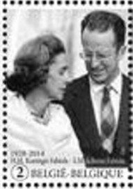 Queen Fabiola and King  Baudouin, 1990