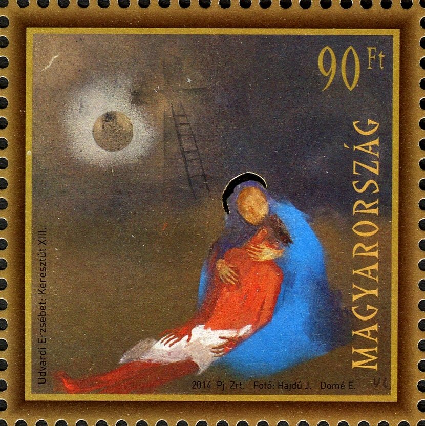Station of the cross XIII