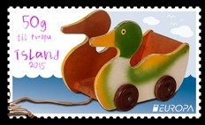 Stamp, EUROPA / C.E.P.T.: Old Toys, Iceland,  , Toys, C.E.P.T.