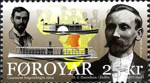 Stamp, Daniel J. Danielsen, Faroe Islands,  