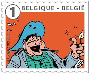 Stamp, Hank Bully, Belgium,  , Comics