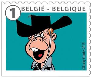 Stamp, Billy the Kid, Belgium,  , Comics
