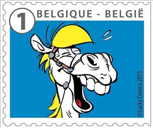 Stamp, Jolly Jumper, Belgium,  , Comics