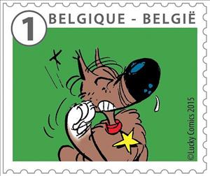 Stamp, Rataplan, Belgium,  , Comics
