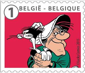 Stamp, Ma Dalton, Belgium,  , Comics