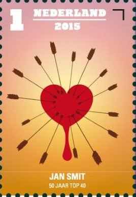 Stamp, Jan Smit, "Cupido" (2006), Netherlands,  , Music, Musicians, Hearts