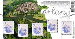 Mini Sheet, Naarden, Netherlands,  , Maps, Fortresses / Strongholds
