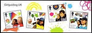 Souvenir Sheet, Girlguiding, United Kingdom of Great Britain & Northern Ireland,  , Scouting