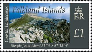 Stamp, Steeple Jason Island, Falkland Islands,  
