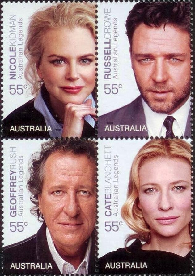 Australian Legends - Screen (Block of 4)