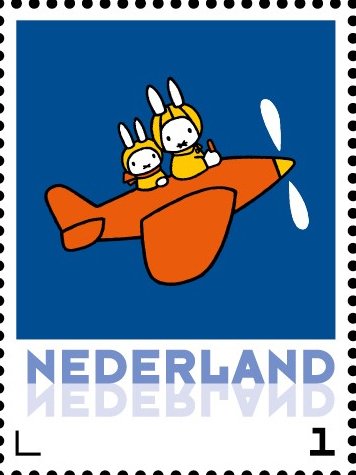 Miffy flying