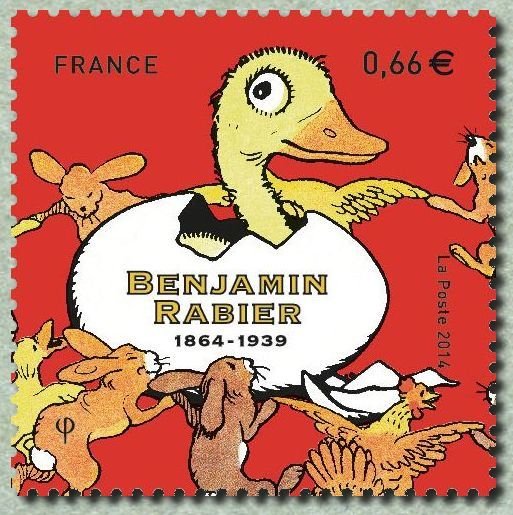 Benjamin Rabier 1864-1939 - canard Gédéon