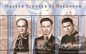 Souvenir Sheet, Hungarian Saints and Blessed 2014, Hungary,  , Saints