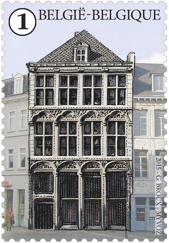 Grand Place of Mons: Hôtel du Blanc Lévrier