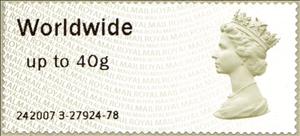 Stamp, Machin MA13, United Kingdom of Great Britain & Northern Ireland,  , Heads of State, Royalty, Queens