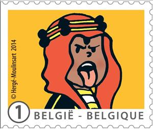 Stamp, Abdullah, Belgium,  , Cartoons