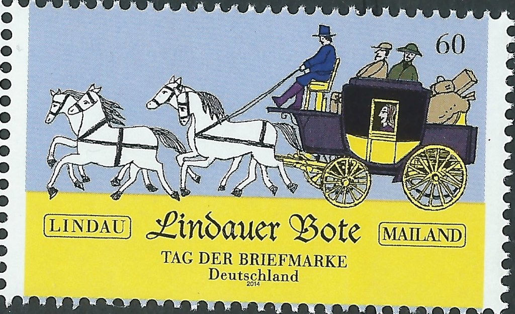 Carriage of „Lindauer Bote“