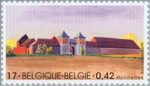 Stamp, Farms, Belgium,  , Agriculture, Farmhouses