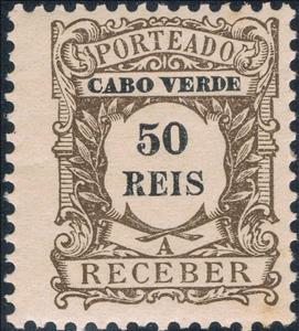Stamp, Numeral, Cabo Verde,  