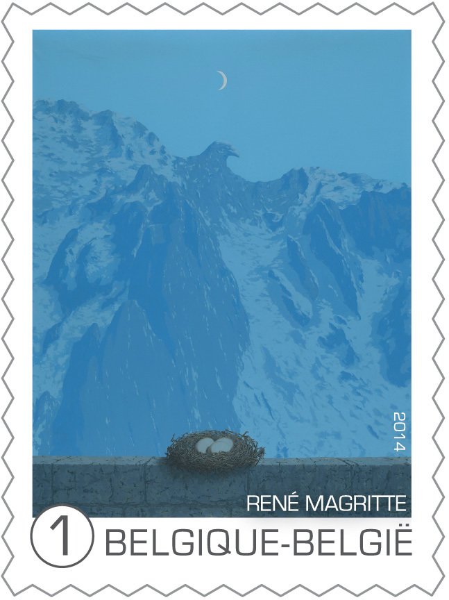 René Magritte: "La domaine d'Arnheim" 1962