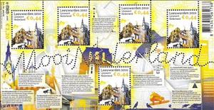 Souvenir Sheet, Leeuwarden, Netherlands,  , Buildings, Churches - Cathedrals - Basilicas - Chapels