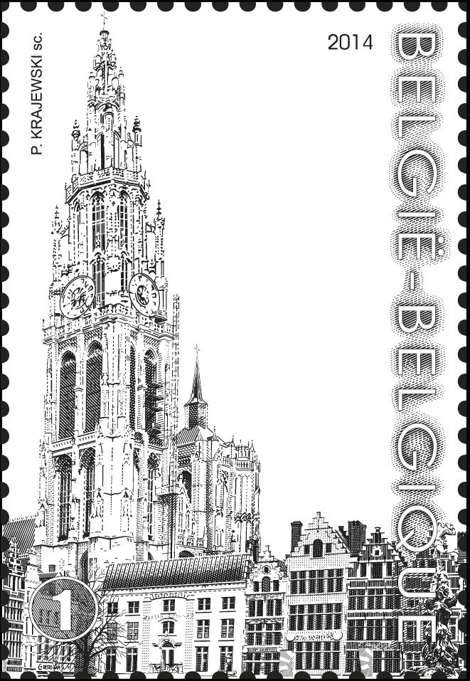 Antwerp Main Square: Cathedral of Our Lady