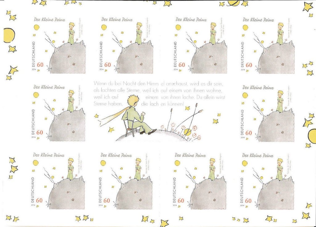 The Little Prince on Asteroid