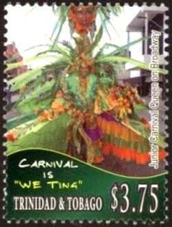 Junior Carnival Queen on Broadway