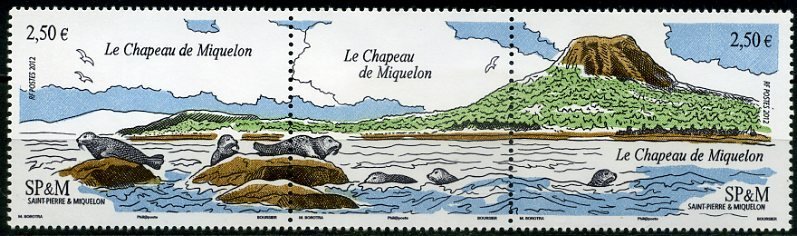 Se-tenant, Se-tenant, Saint Pierre and Miquelon,  