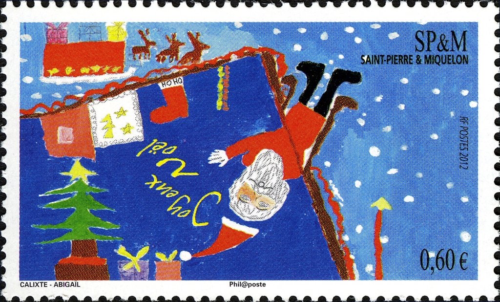 Santa Claus on carpet