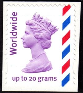 Stamp, Queen Elizabeth II - Decimal Machin, United Kingdom of Great Britain & Northern Ireland,  , Heads of State, Royalty, Queens