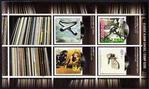 Booklet Pane, Classic Album Covers, United Kingdom of Great Britain & Northern Ireland,  , Music
