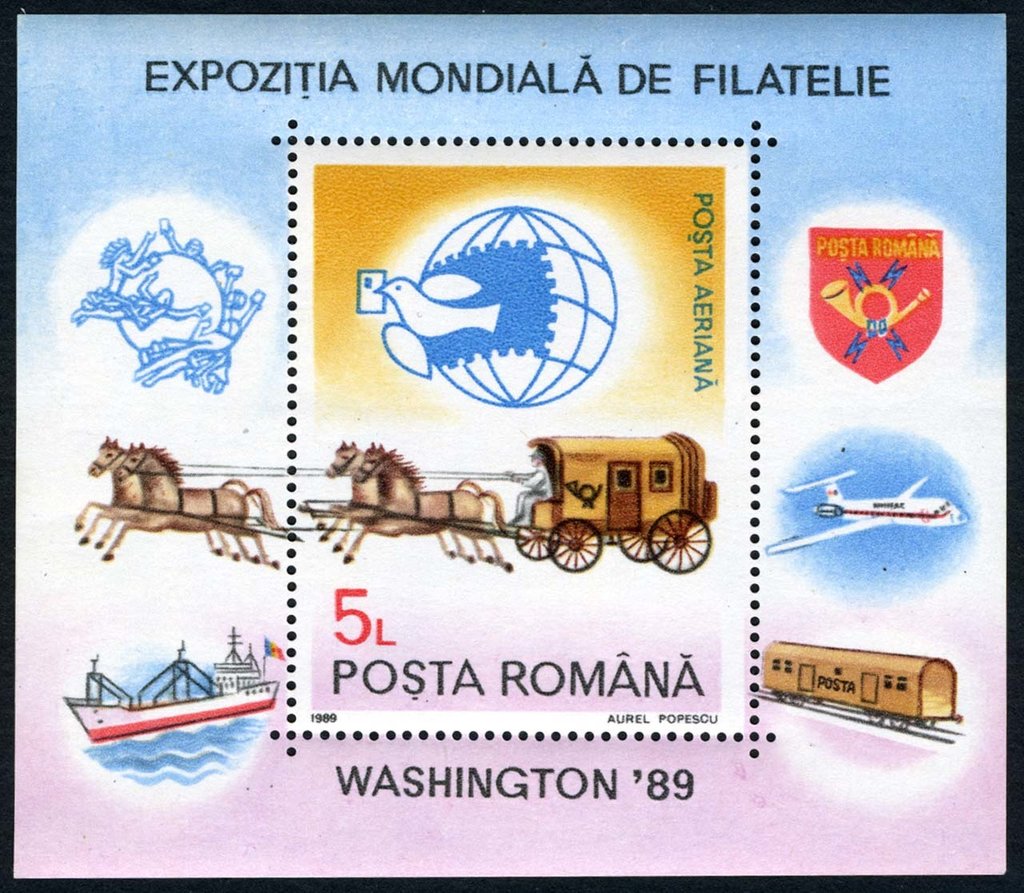WORLD STAMP EXPO '89, Washington