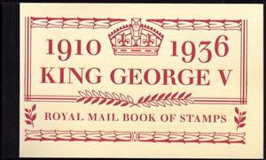 Booklet, Accession of George V, United Kingdom of Great Britain & Northern Ireland,  