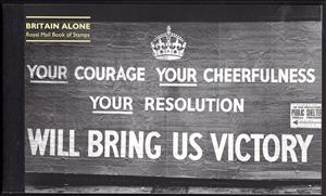 Booklet, Britain Alone, United Kingdom of Great Britain & Northern Ireland,  