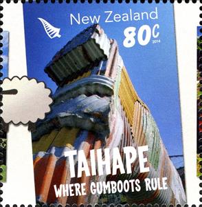 Stamp, Taihape, New Zealand,  