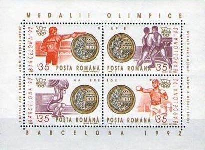 Romanian Medalists in Barcelona