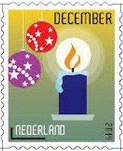 Stamp, Candle, Netherlands,  , Christmas, Winter, Lamps and Candles