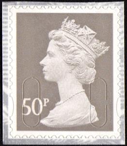 Stamp, Queen Elizabeth II - Security Machin MPIL, MA10, United Kingdom of Great Britain & Northern Ireland,  , Heads of State, Royalty, Queens