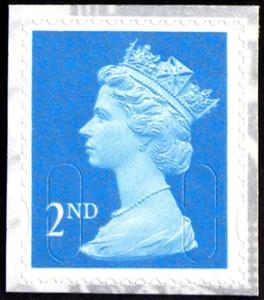 Stamp, Queen Elizabeth II - Security Machin MPIL, MA10, United Kingdom of Great Britain & Northern Ireland,  , Heads of State, Royalty, Queens
