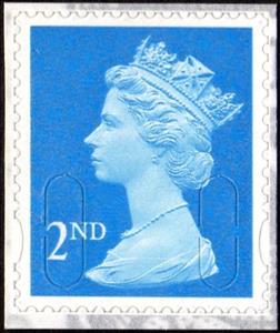 Stamp, Queen Elizabeth II - Security Machin MPIL, MA10, United Kingdom of Great Britain & Northern Ireland,  , Heads of State, Royalty, Queens
