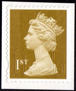 Stamp, Queen Elizabeth II - Security Machin MCIL, MA10, United Kingdom of Great Britain & Northern Ireland,  , Heads of State, Royalty, Queens