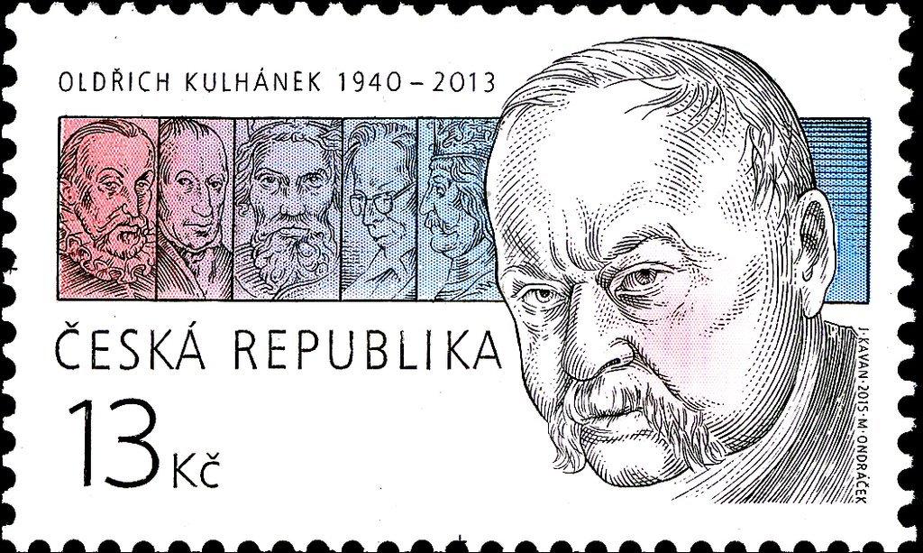 Oldřich Kulhánek (1940-2013) - stamp designer