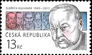 Stamp, Oldřich Kulhánek (1940-2013) - stamp designer, Czech Republic,  , Engravers