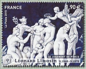 Stamp, The Judgment of Pâris, France,  , Art